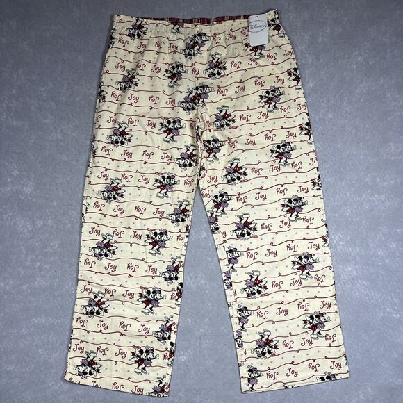 DISNEY Pants Womens Size X-Large Multicolored Mickey Mouse Sleep Pants Pajamas - Picture 1 of 9